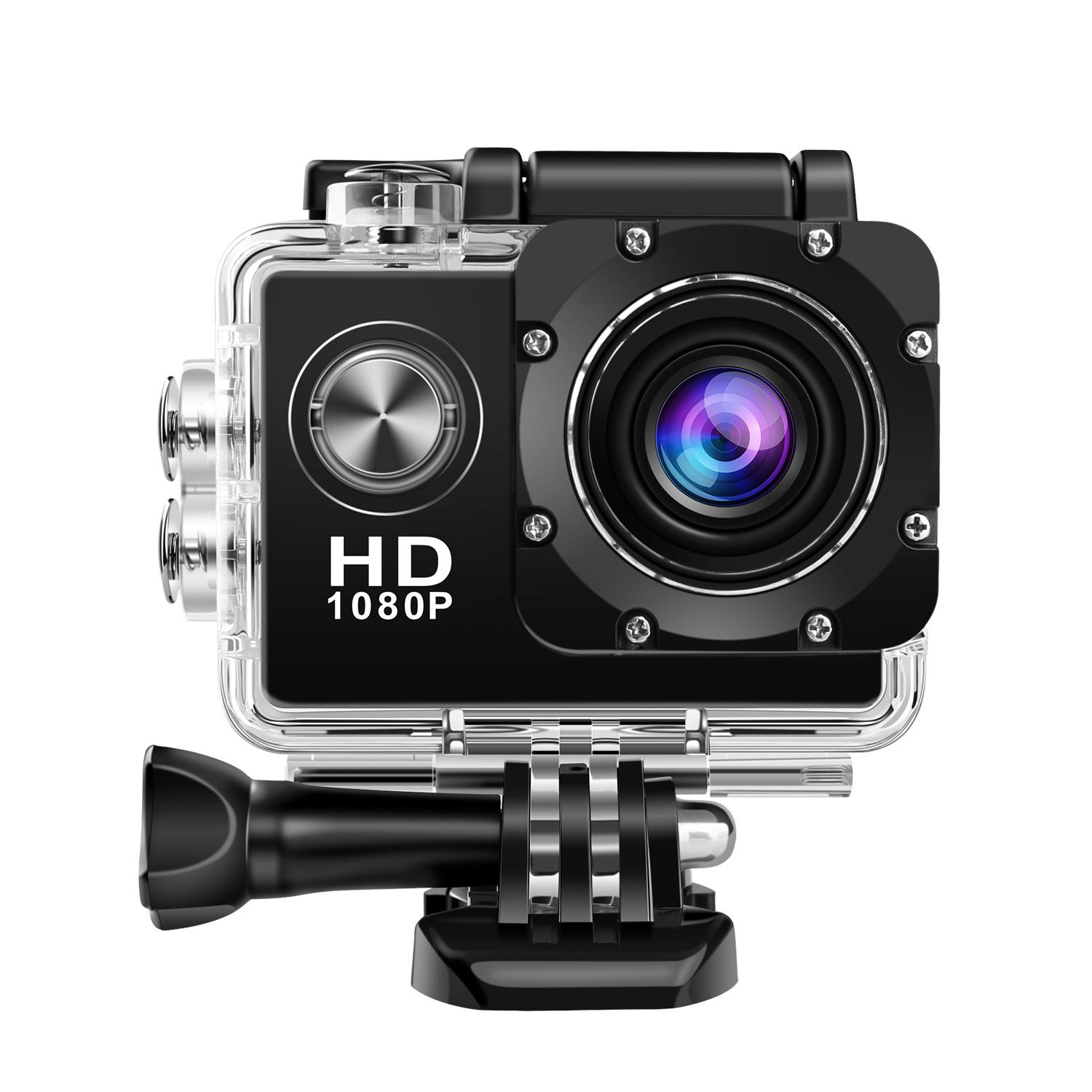 OurLife 1080p HD Out Action Camera Go Waterproof Pro Sport DV Mũ bảo hiểm Kỹ thuật số Ghi lại video thể thao Camera Lặn chạy Cam Cam Cameron Run