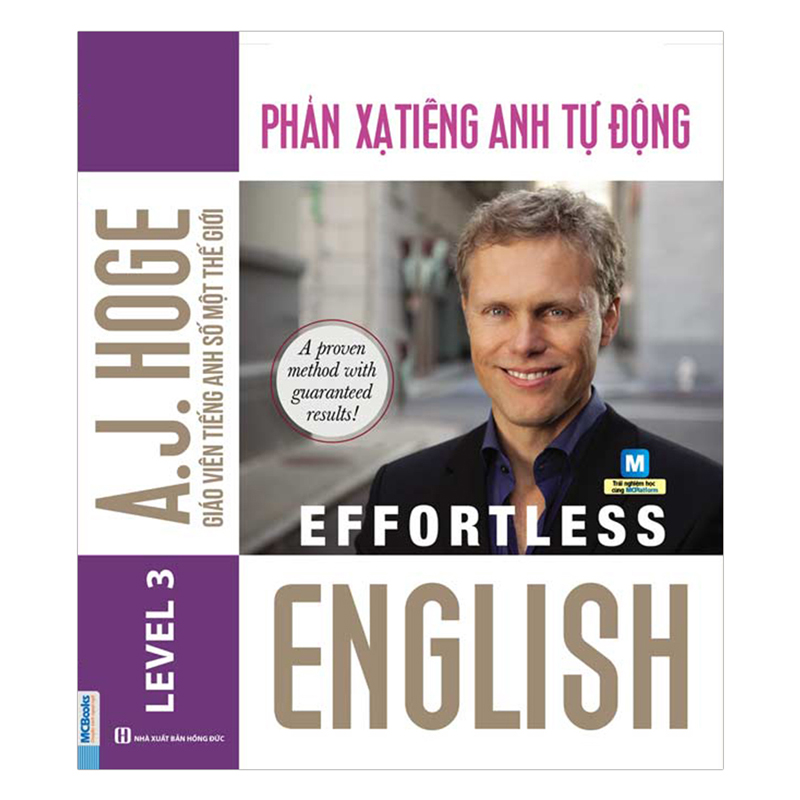 Effortless English - Phản Xạ Tiếng Anh Tự Động tặng kèm bookmark