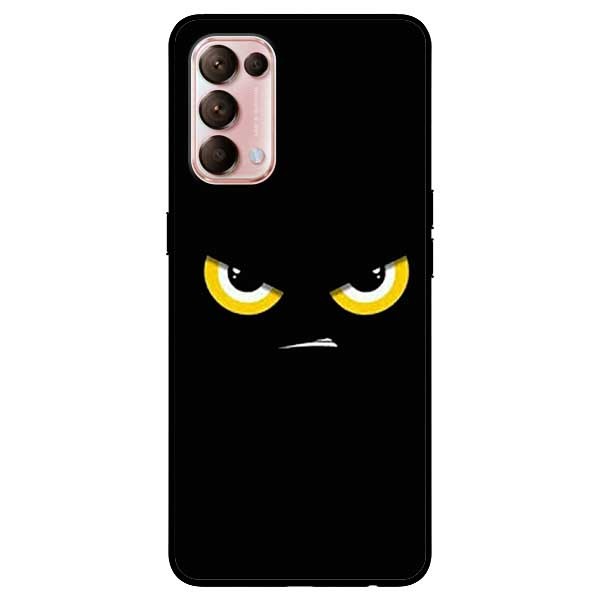Ốp lưng dành cho Oppo Reno 5 mẫu Cặp Mắt Giận Dữ
