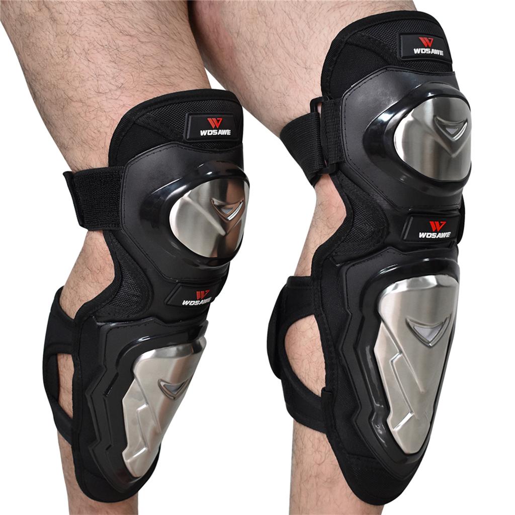 Motorcycle Knee Armour Motorbike Motocross Knee Pads Protector Guards Brace