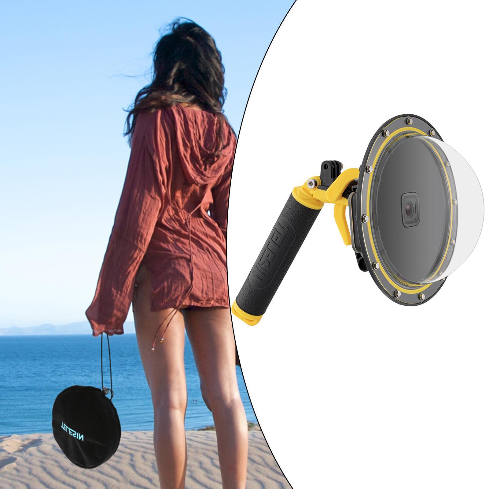 Dome Port for for Diving Underwater Camera Cover  Clasp  30m