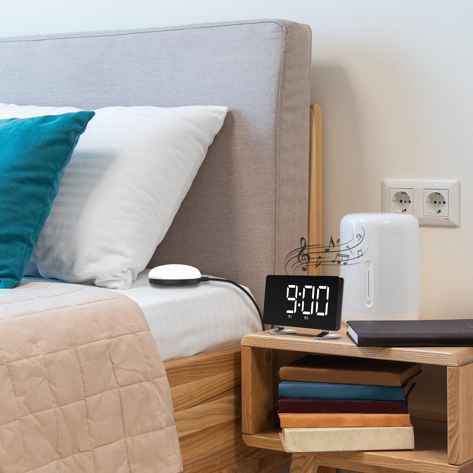 Digital Clock LED with USB Port for Bedroom