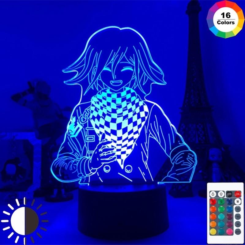 Đèn Ngủ Led 3d V3 Kokichi Oma Đèn Led 16 Màu