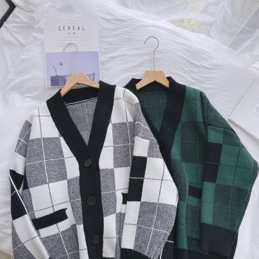 Áo len cardigan nữ, Áo khoác cardigan nữ len mềm mại phong cách Hàn Quốc freesize dưới 63kg V29