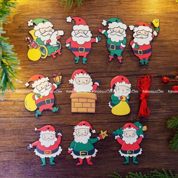 Dây Hình Gỗ Trang Trí Giáng Sinh - Bách Mộc - Set 1