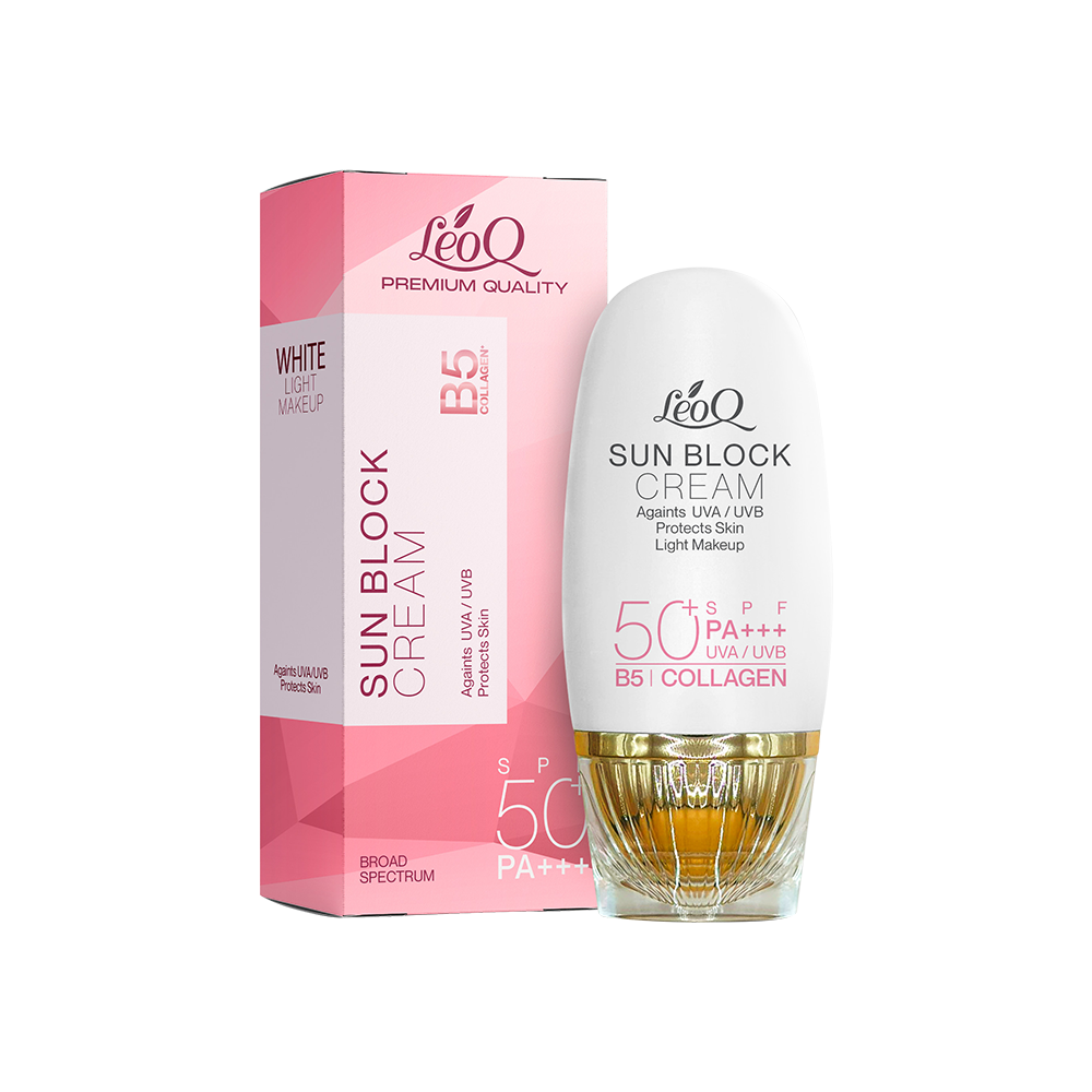 Kem chống nắng dưỡng da LeoQ giúp da chống tia UV 60g L85