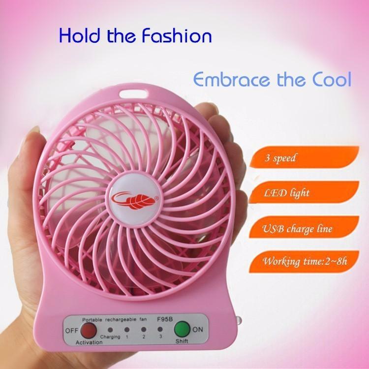 Quạt sạc, tích điện 3 tốc độ