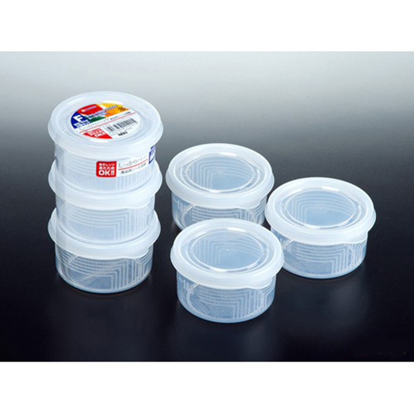 Set 3 hộp nhựa tròn 180ml