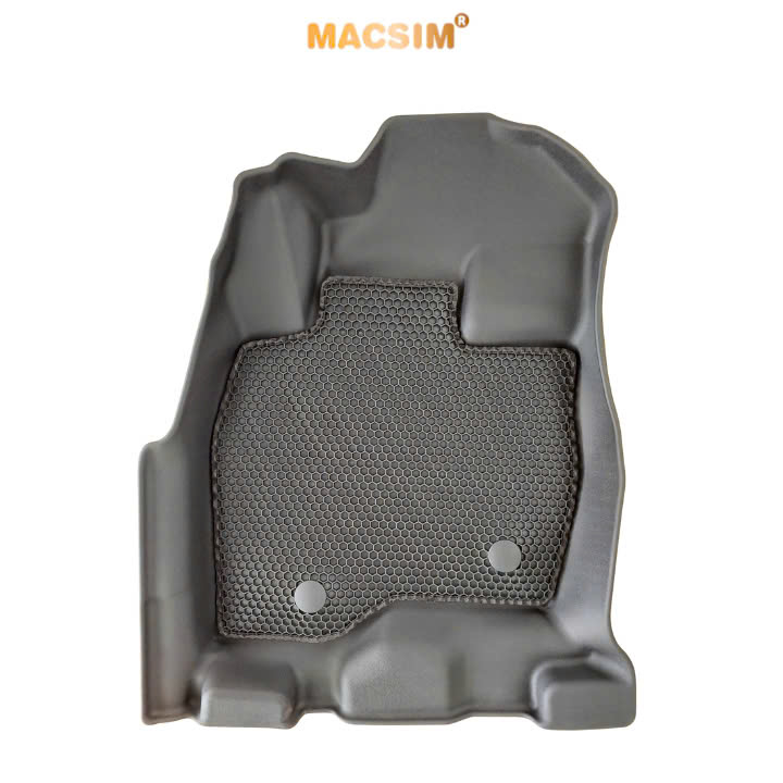 Thảm 2 lớp (sd3) dạng lưới lục giác cho Ford Explorer 2011-2019 bề mặt cao su siêu sạch nhãn hiệu Macsim