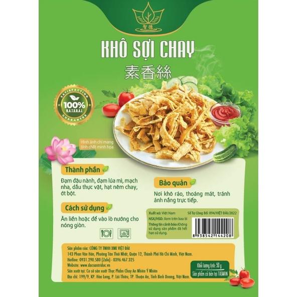 Khô sợi chay 50gram cao cấp