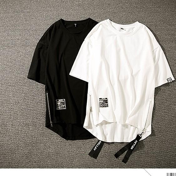 ́ thun UNISEX mix khóa đính tag ̀ ̂ ̂́ ẢNH THẬT̂́ ̣̂ % cotton ̂́, thoáng mát