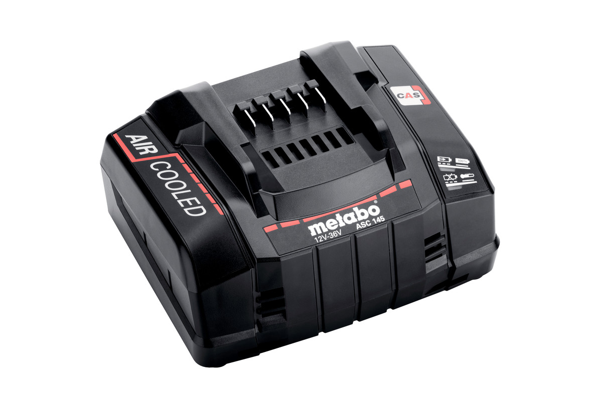 Bộ Pin LIHD & Sạc Nhanh Metabo BASIC SET 3 X LIHD 5.5AH + ASC 145