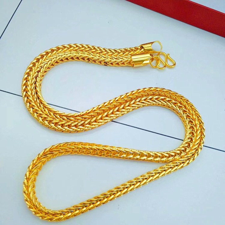 Dây chuyền nam hợp kim không gỉ, bền màu, cưc đẹp, dài 50 cm, rộng 6mm
