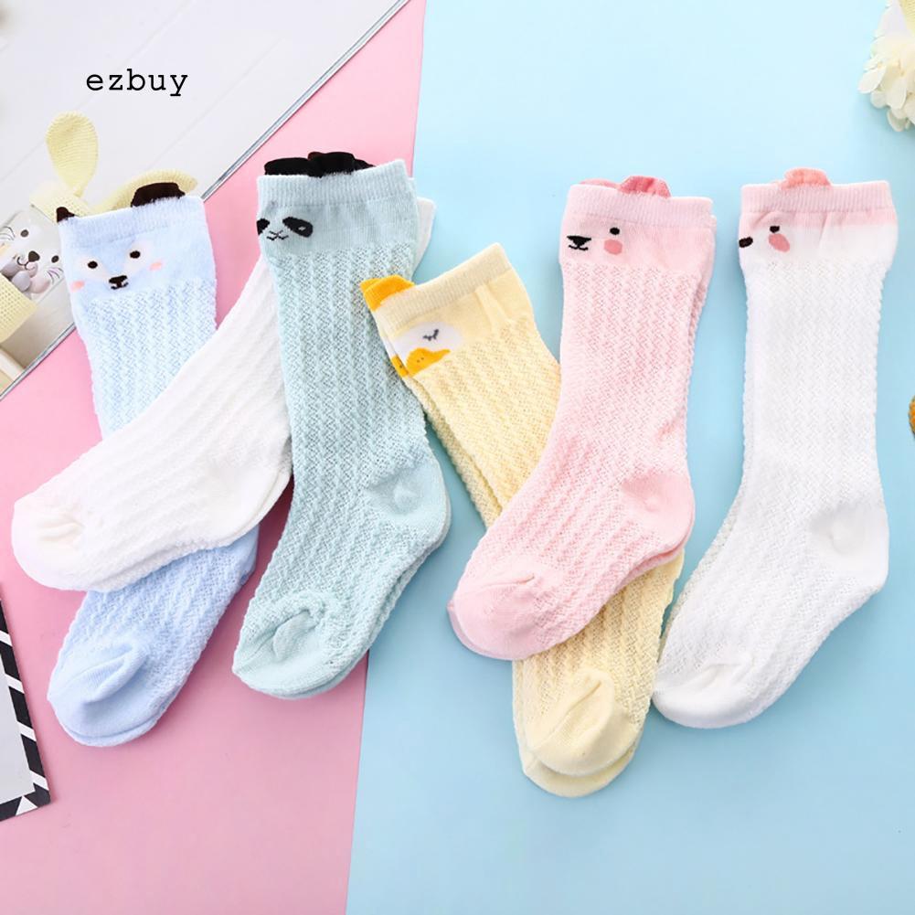 Vớ cotton cổ cao hình động vật dễ thương cho bé