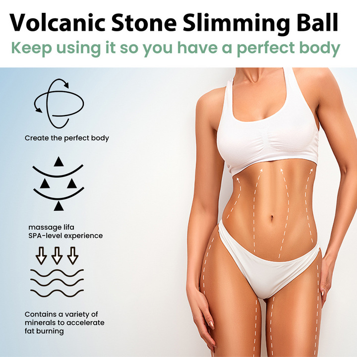 Thanh Lăn Massage Tan Mỡ, Săn Cơ EELHOE de Balle Volcanique - Home and Garden
