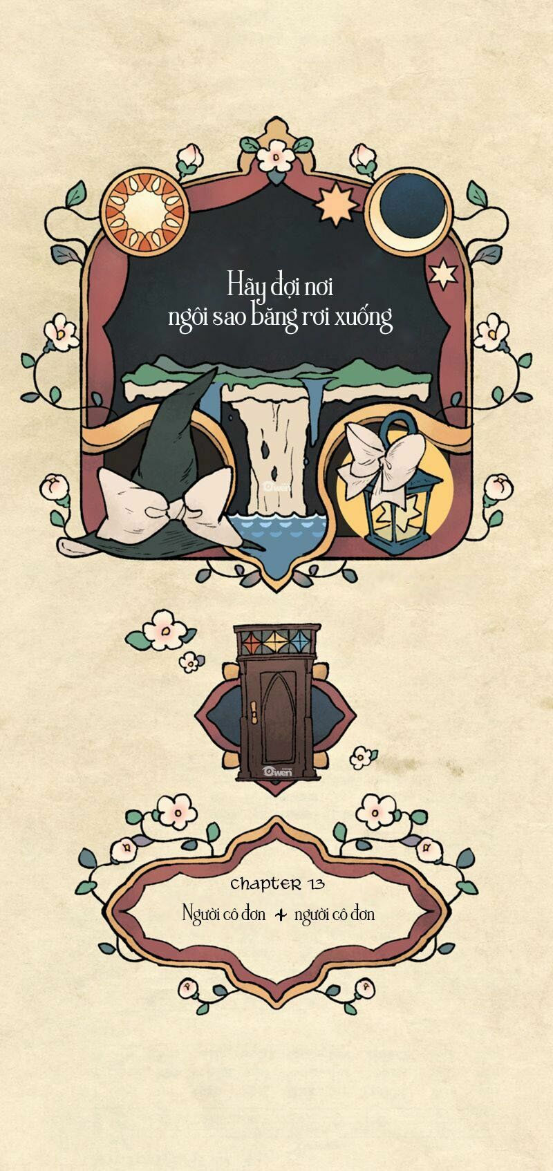 nơi mà ngôi sao băng rơi xuống, hãy đợi ở đó chapter 13 24