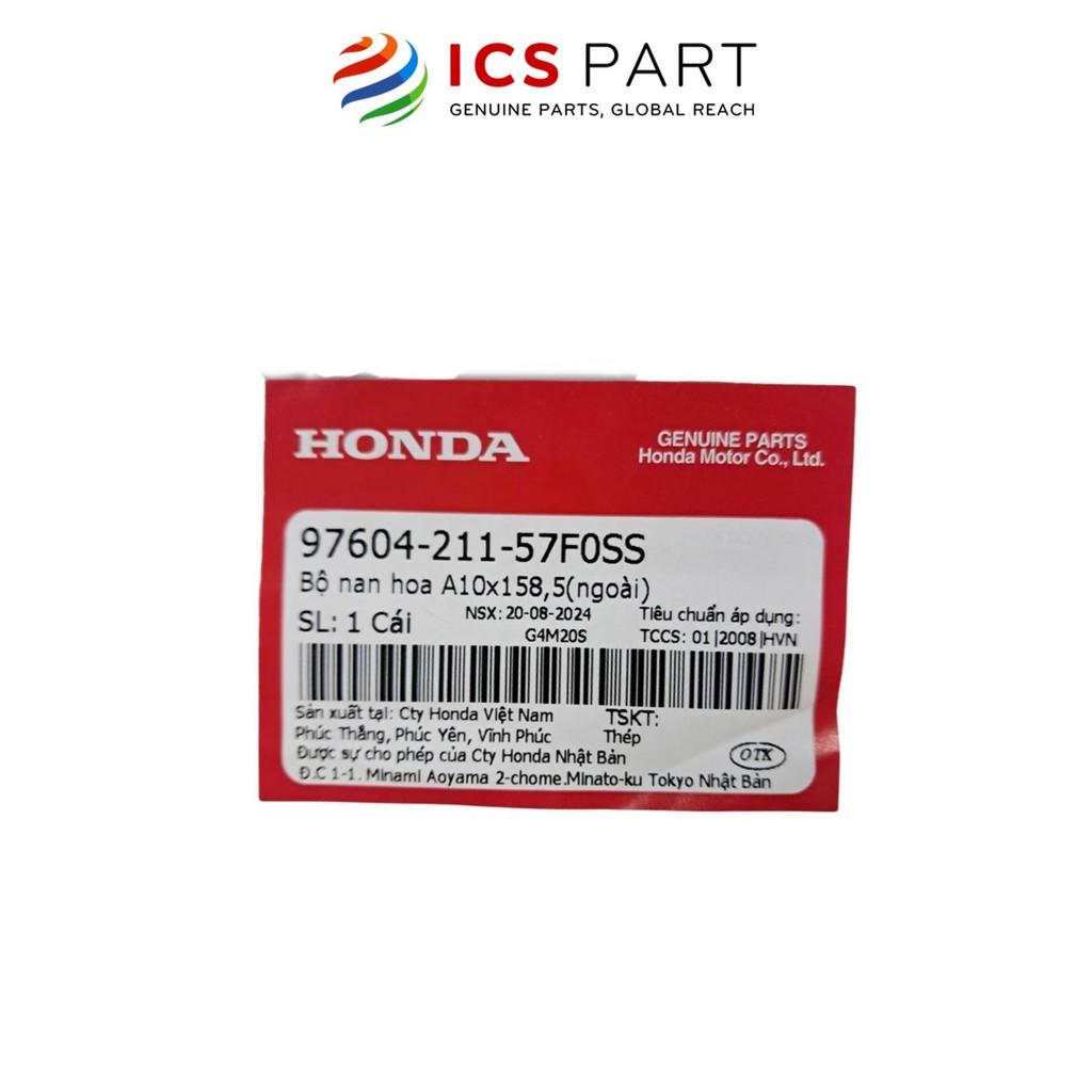 Bộ Nan Hoa Ngoài HONDA A10X158,5 (9760421157F0SS)