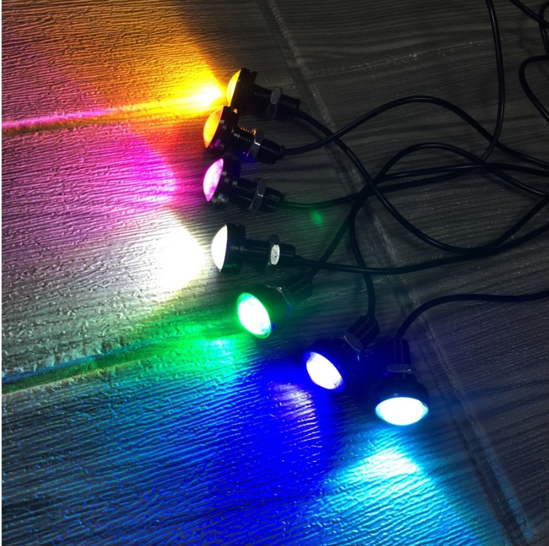 Đèn led nút áo 1 cặp loại bóng 2 led kích thước 23mm - 3 led loại mới