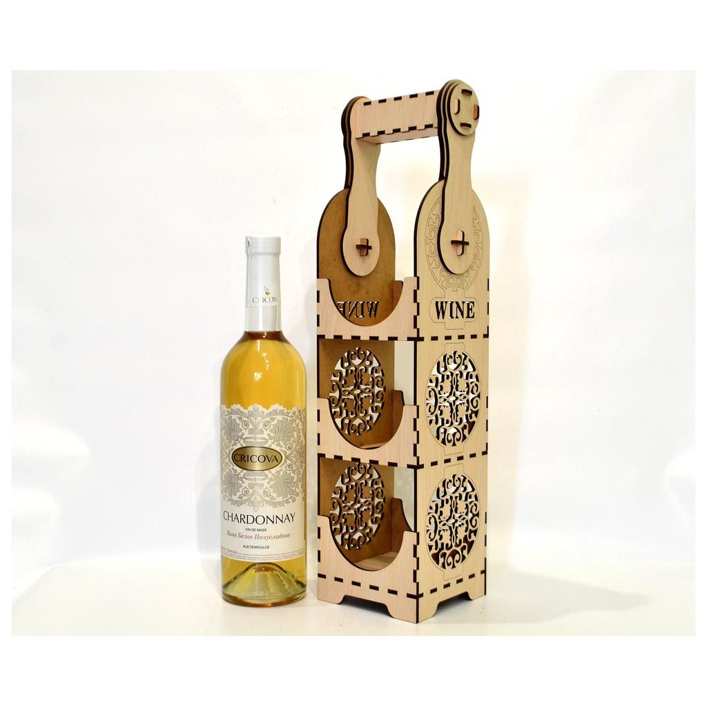 Hộp đựng chai trang trí J5