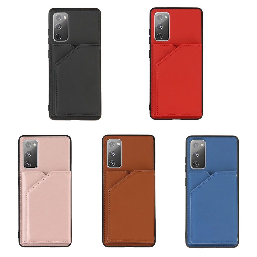 Ốp điện thoại ví da có ngăn đựng thẻ cho Samsung Galaxy Note20Ultra S20 FE S20 Ultra S20Plus S20+ M51Note10 Lite S10