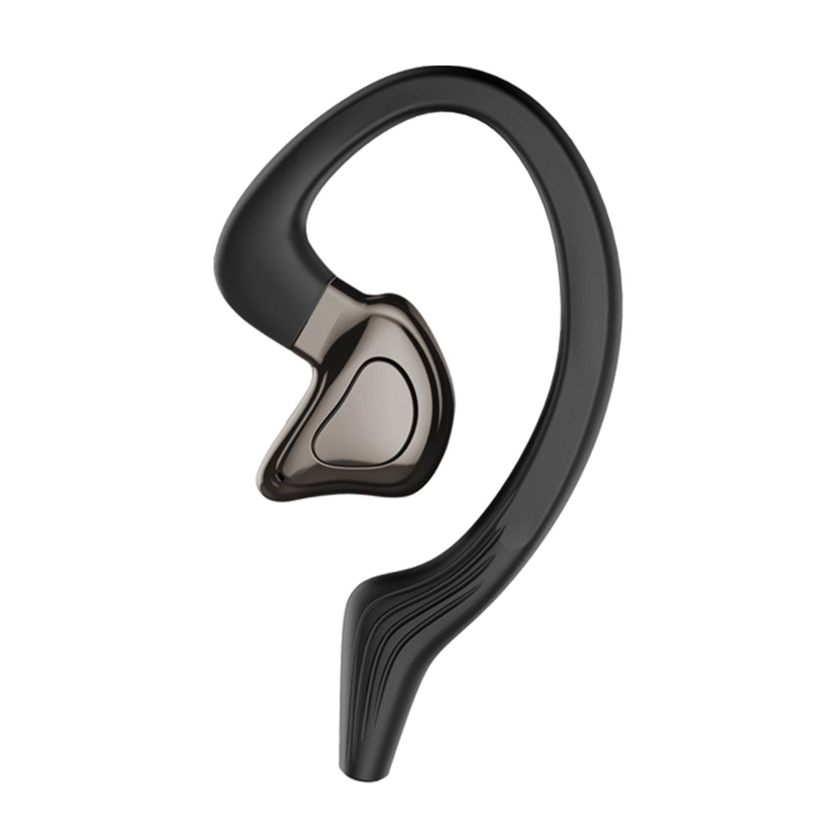Wireless Bluetooth Headset with Mic Business Headphones Earphones Left Ear