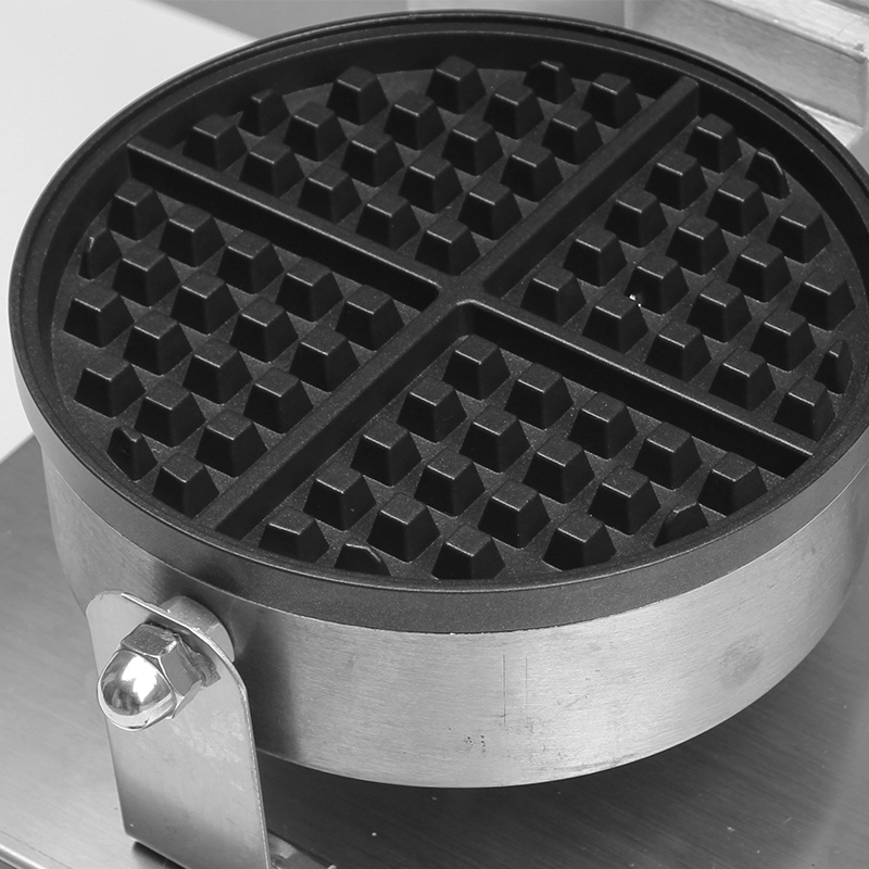 Máy Làm Bánh Kẹp Waffle Đơn Công Nghiệp Waffle Baker 220V Machine Iron Tặng Công Thức Làm Bánh PVN4500