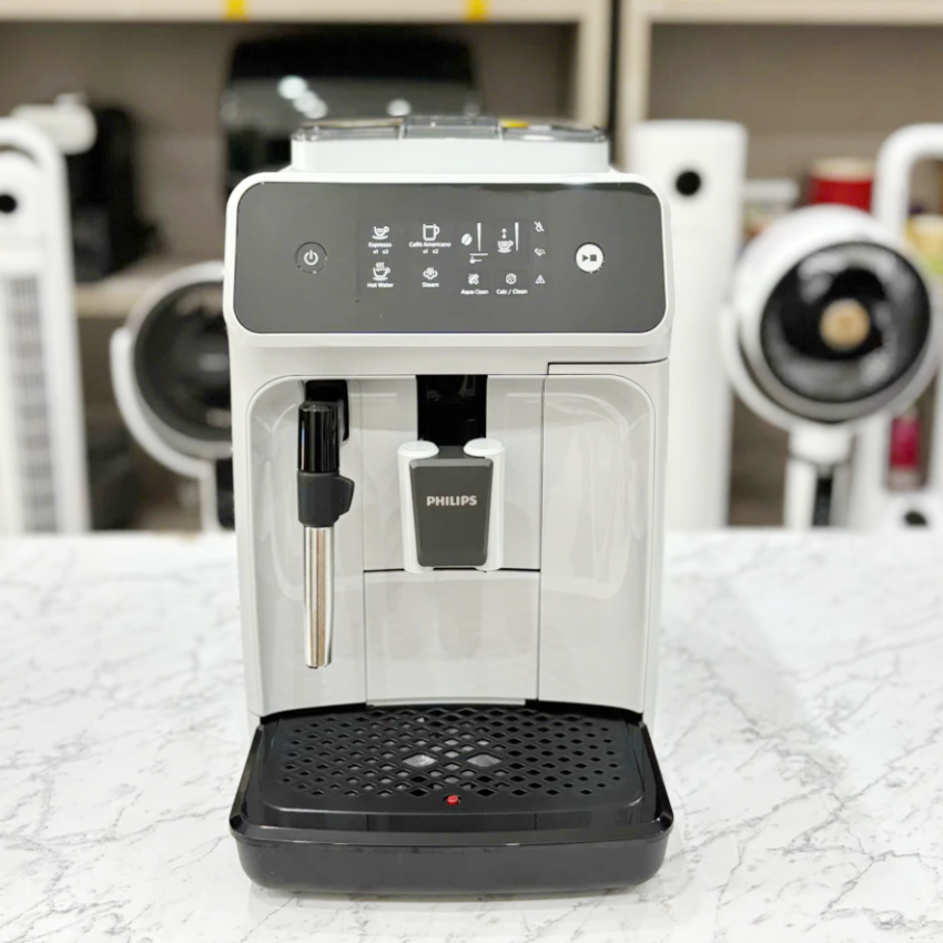 HÀNG NHẬP KHẨU - Máy pha cà phê Espresso, Americano tự động và Capuccino, Latte. Thương hiệu Hà Lan cao cấp Philips - EP1221/69