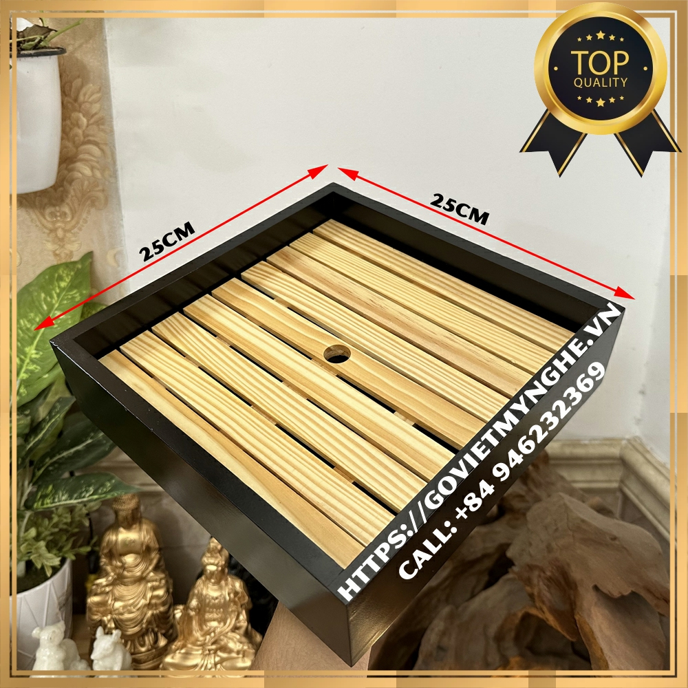 Khay gỗ trang trí món ăn - Khay gỗ trang trí sushi sashimi cho nhà hàng Nhật - Gỗ Thông