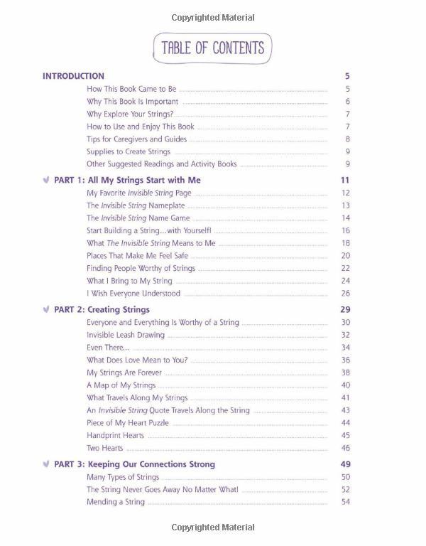 The Invisible String Workbook: Creative Activities To Comfort, Calm, And Connect