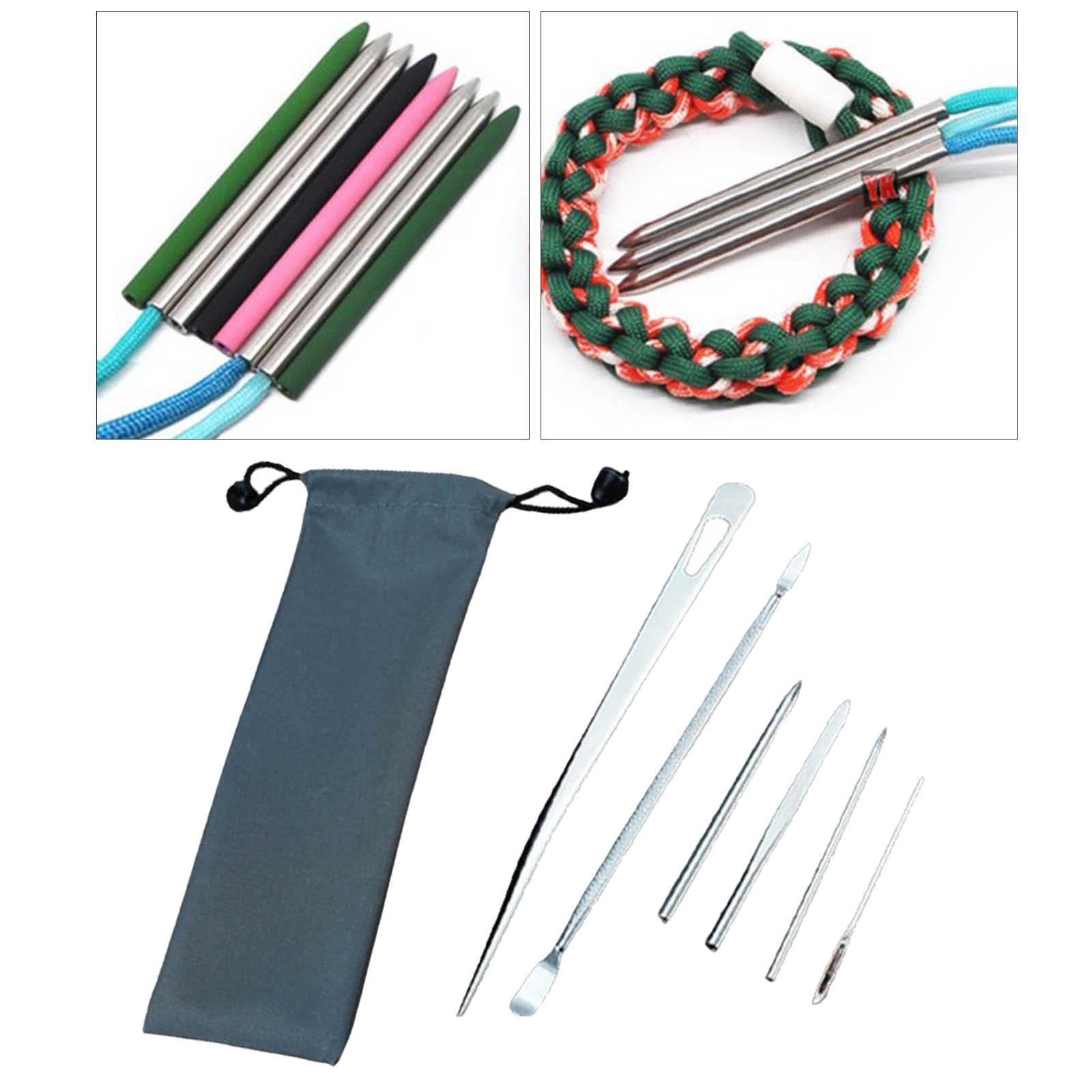 Paracord  Multiple Purposes Smoothing Tool Paracord Lacing  6Pcs