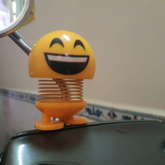 Lật đật Emoji gắn đầu xe máy  Ymah