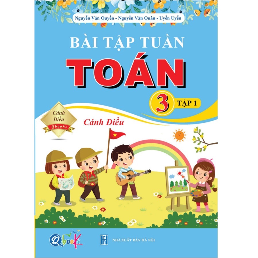 Sách - Combo Bài Tập Tuần và Đề Kiểm Tra Toán Lớp 3 - Học Kì 1 - Cánh Diều