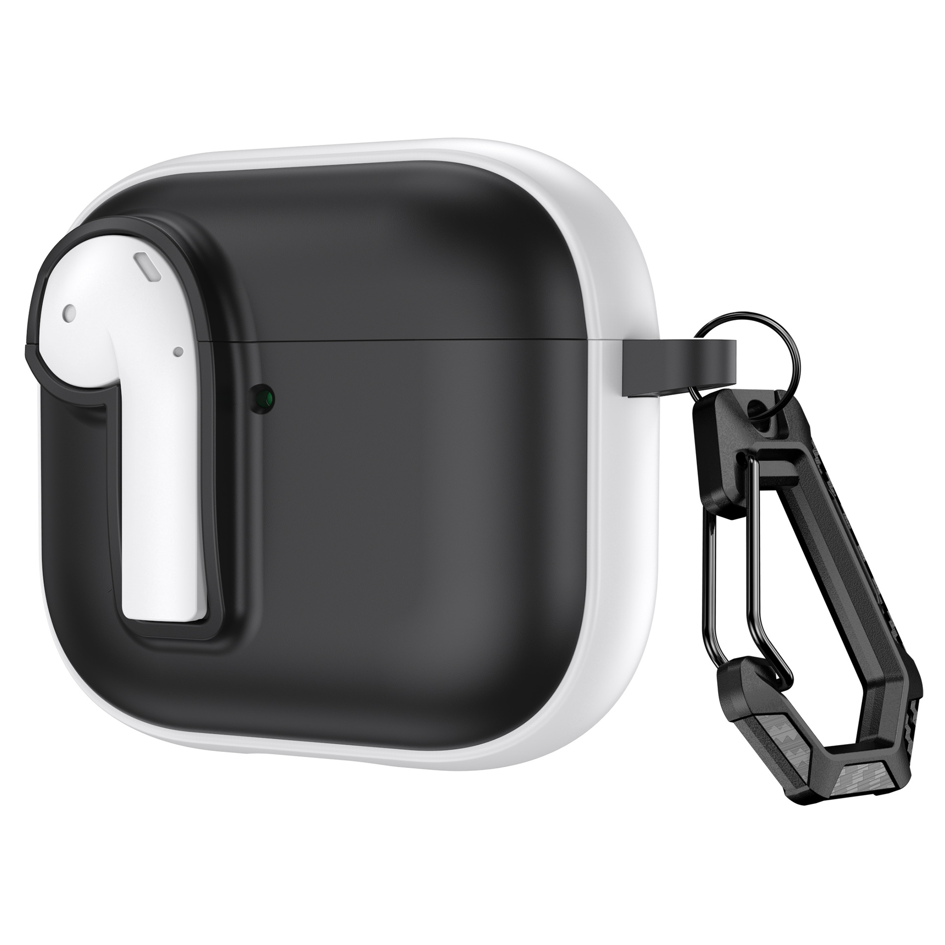 Ốp Case bảo vệ Kai.N Headphone Lock có khoá cho Airpods 4 kèm móc treo_ Hàng Chính Hãng