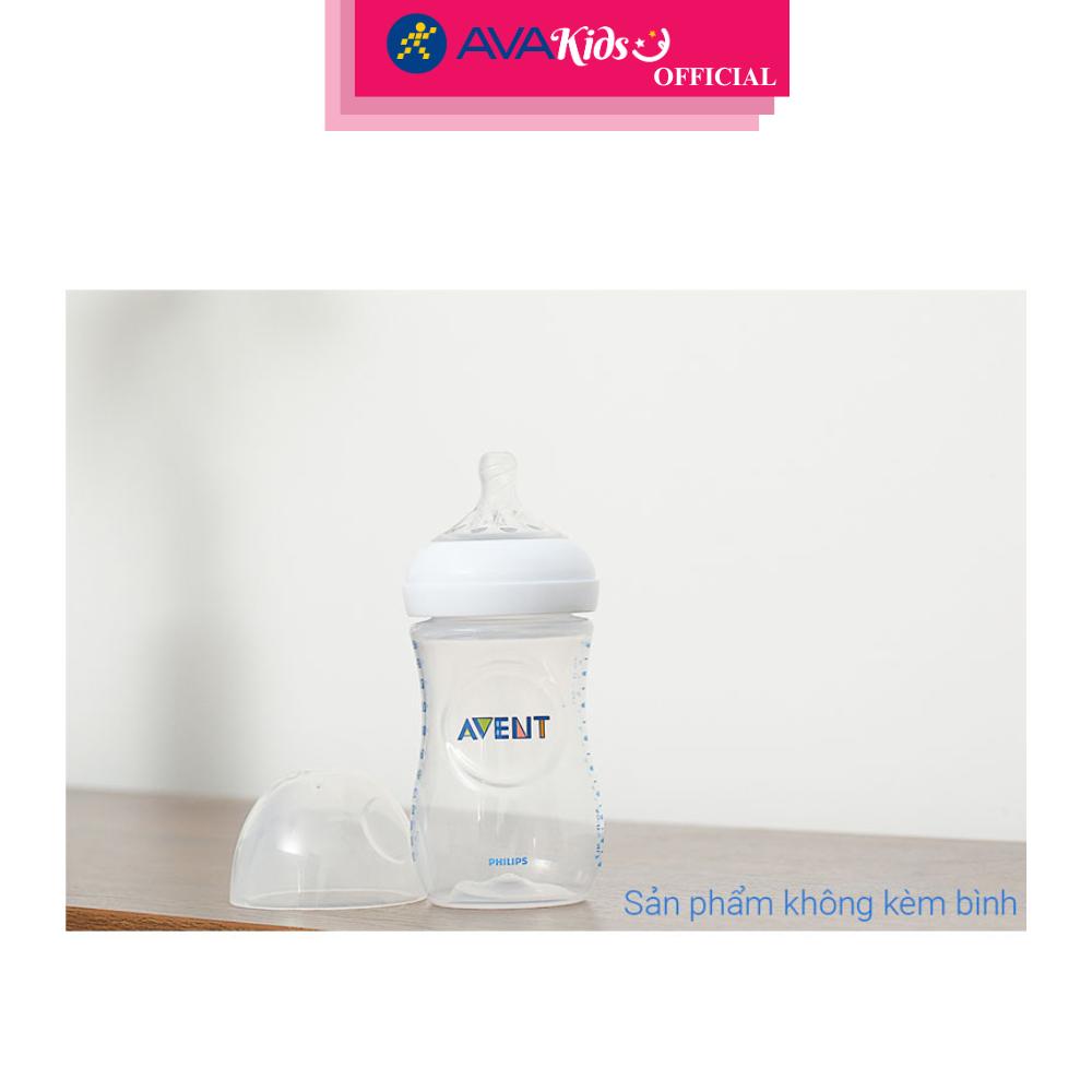 Bộ 2 núm ti Philips Avent SCF651/23 cổ rộng size 1 (0 - 1 tháng) - Hàng Chính Hãng