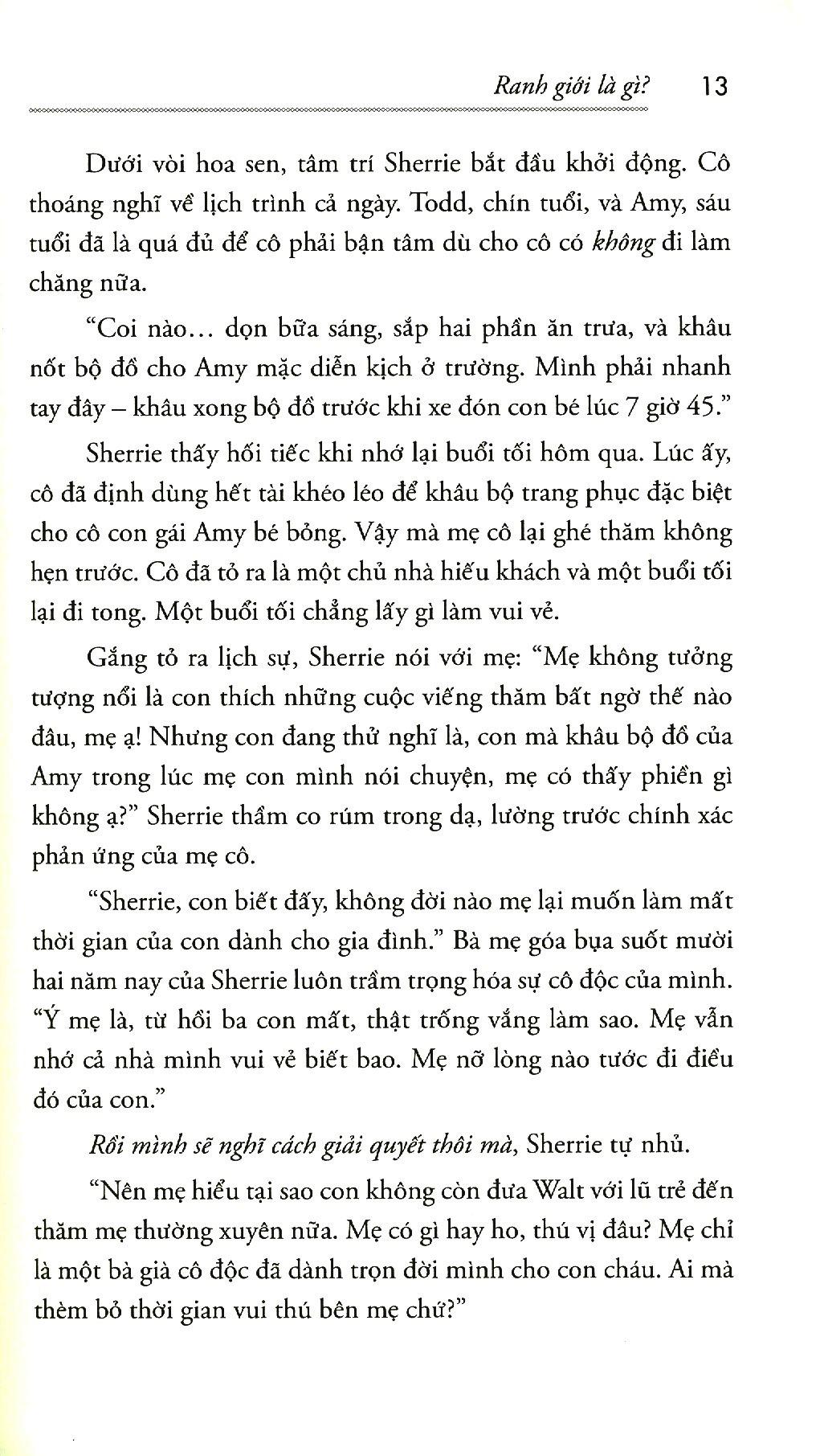 Giới Hạn Cho Chính Bạn