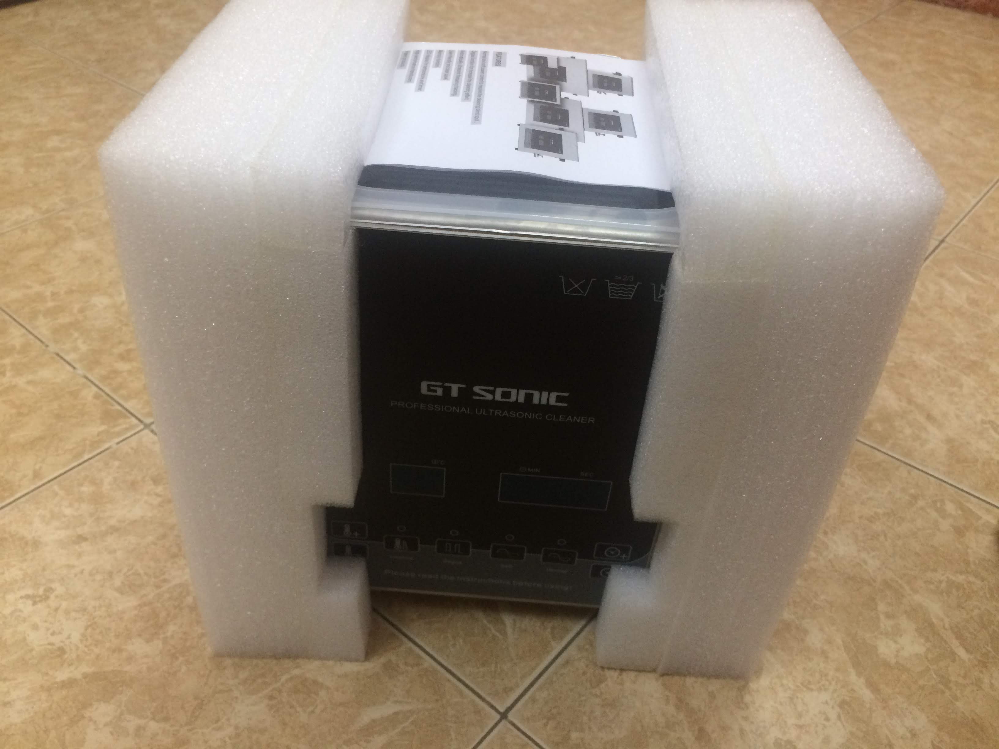 Bể rửa dùng sóng siêu âm GTsonic-D2, 2 lít làm sạch mọi vất bẩn trên bề mặt sản phẩm - Hàng chính hãng