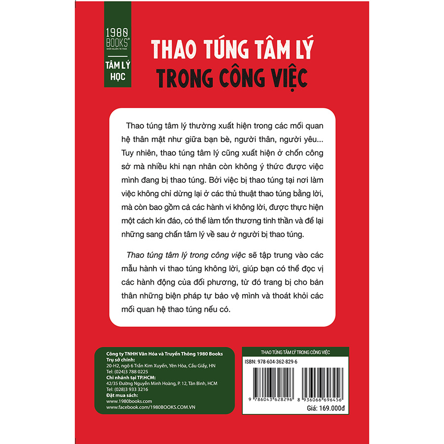 Thao Túng Tâm Lý Trong Công Việc