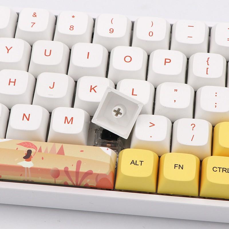 KeyCap PBT XDA AUTUMN EZPC 129 Phím Cho Bàn Phím Cơ