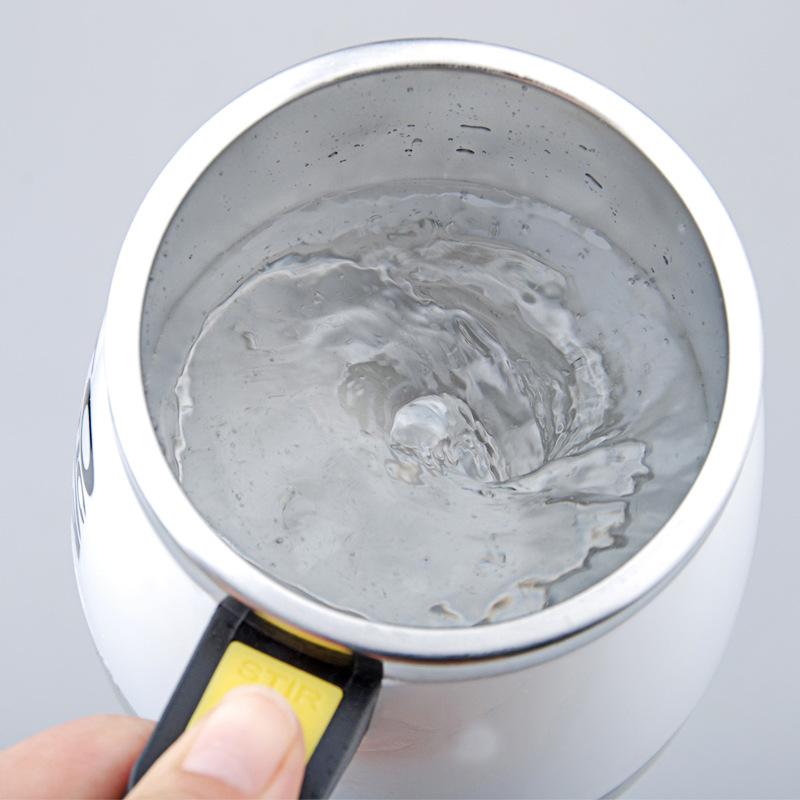 Điện Tự Động Có Cốc Cà Phê Tự Động Tự Trộn Quay Cách Nhiệt Inox Thông Minh Nhà Phối Ca Đánh Sữa Cốc