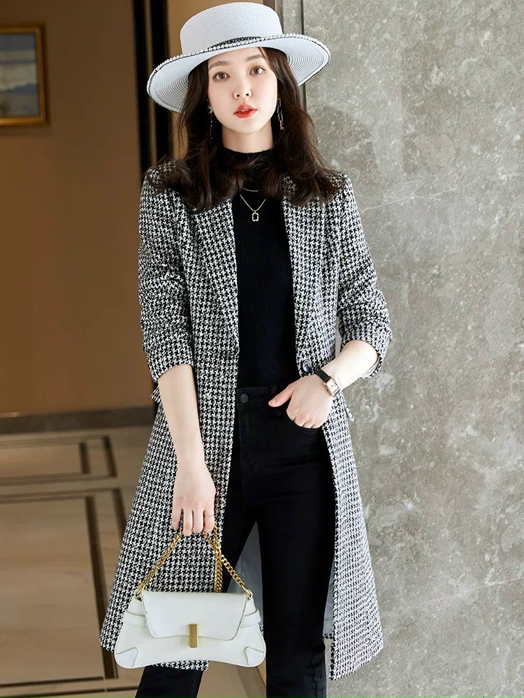 ÁO KHOÁC DẠ DÁNG DÀI CAO CÁP