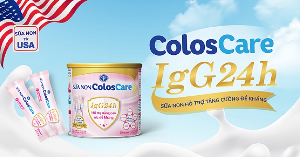 Sữa non ColosCare IgG24h (84g/42 gói)