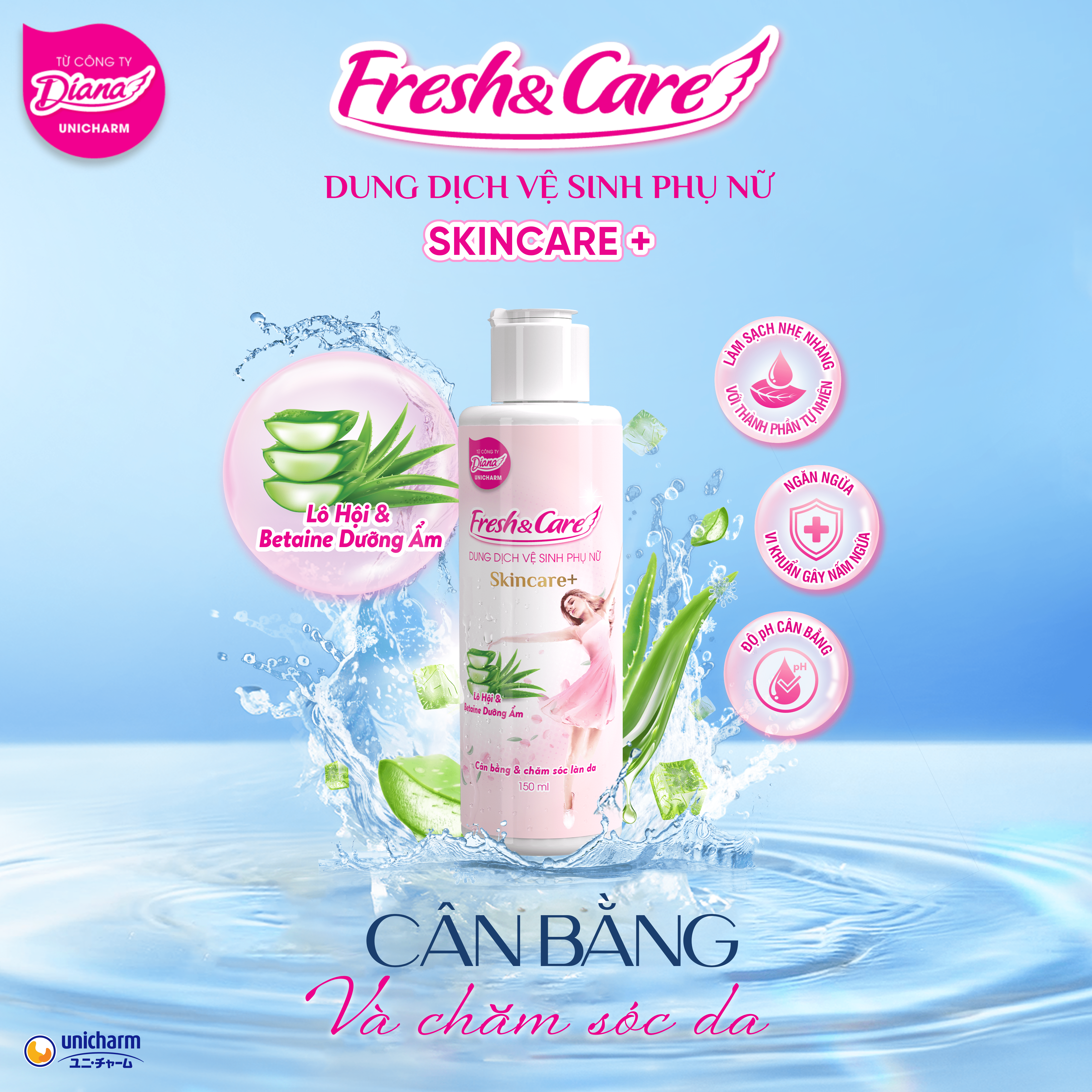 [MỚI] Dung dịch vệ sinh phụ nữ Fresh&amp;Care Skincare