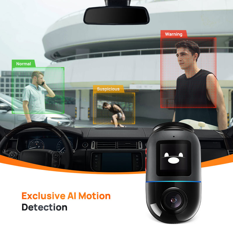 Camera hành trình ô tô xiaomi 70mai Omni X200 360 độ bản 64GB(quốc tế) - Hàng nhập khẩu