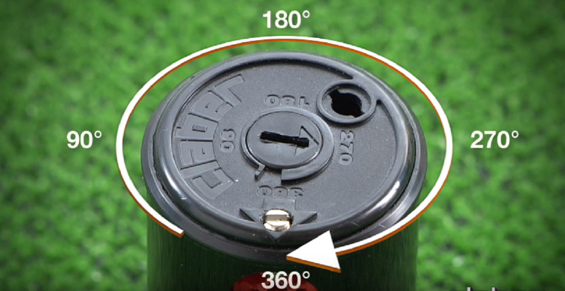 Vòi Phun Rotor Xoay Tia Lớn/ Gear Drive Sprinkler Claber 90478