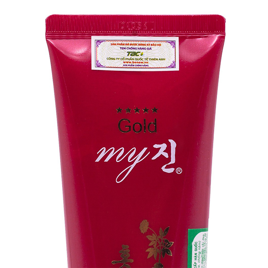 Sữa Rửa Mặt Sâm Đỏ My Gold (130ml)