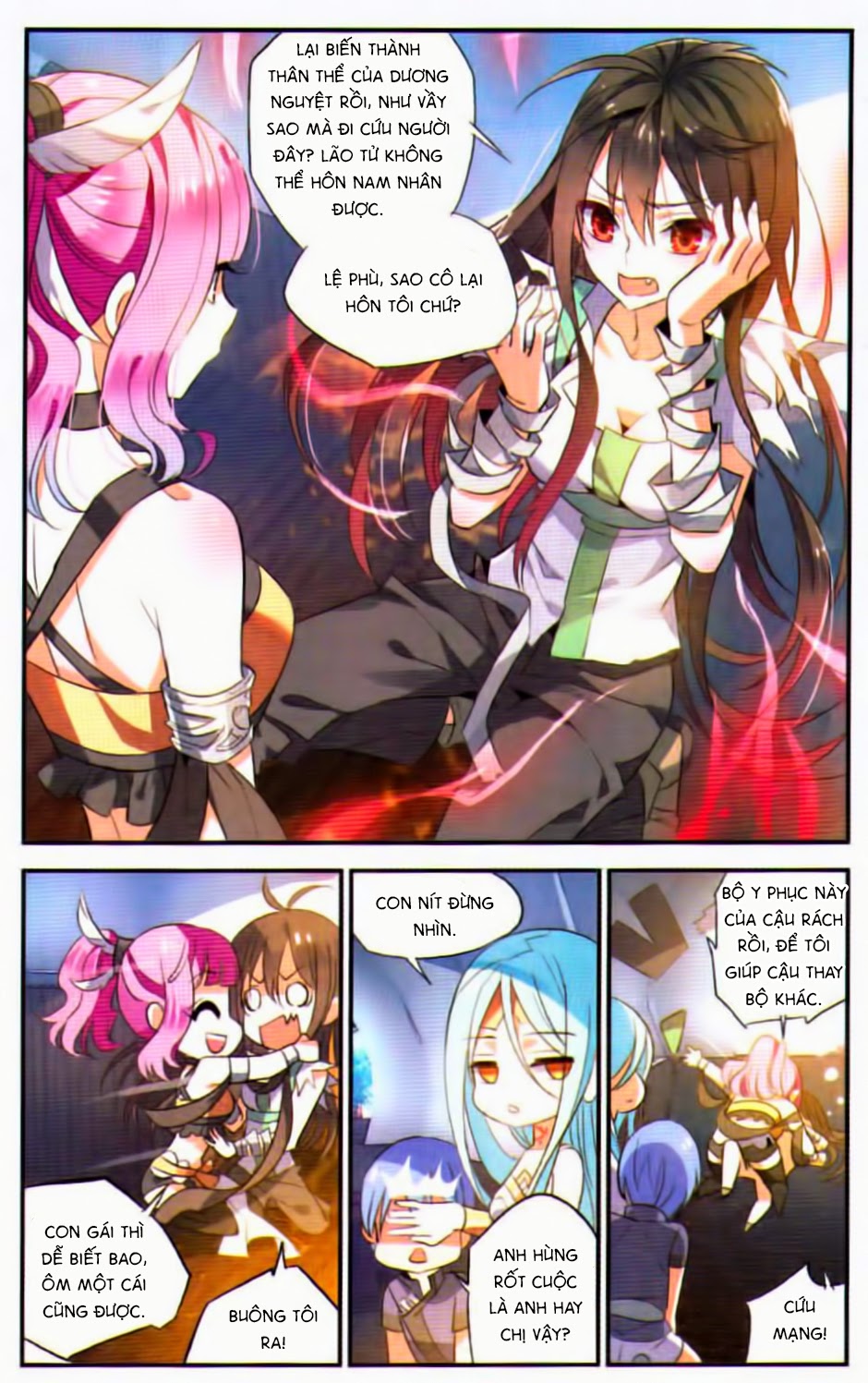 nữ nhân dũng cảm chapter 10 14