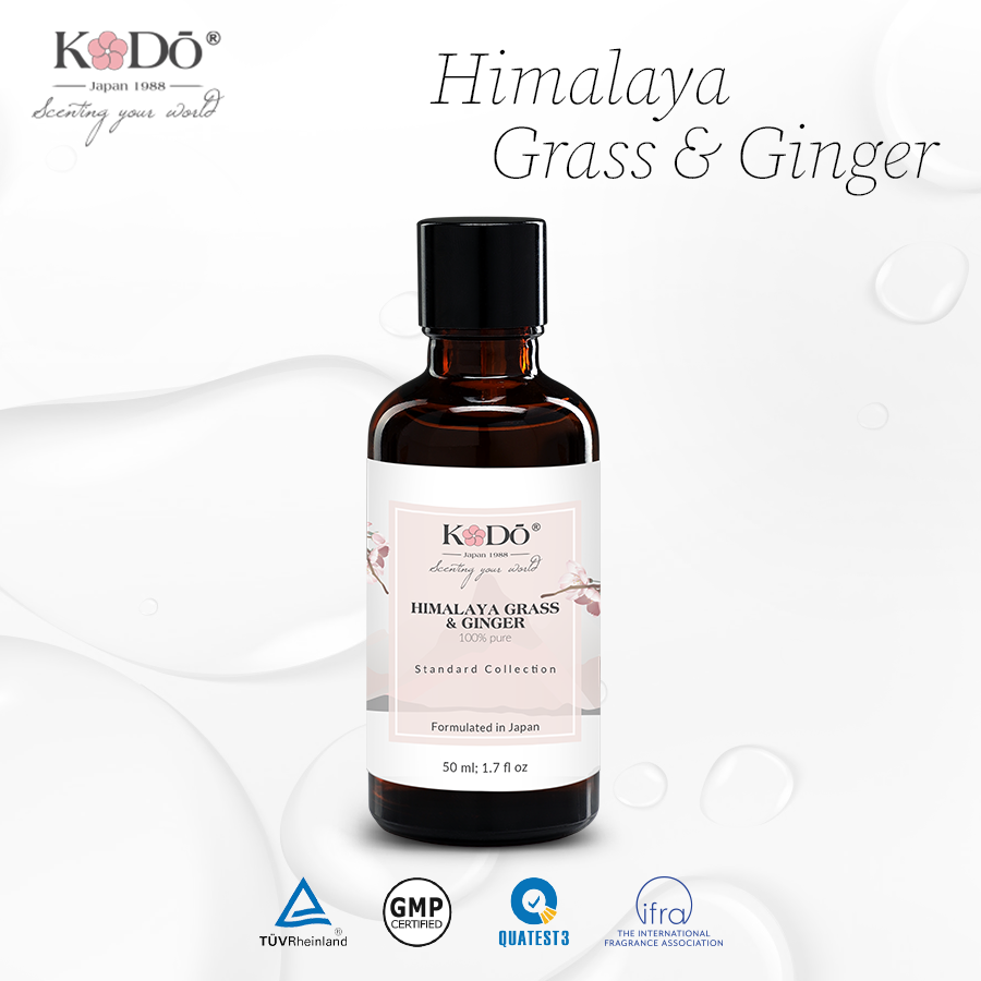 Tinh Dầu Nước Hoa Nguyên Chất Kodo Himalaya Grass & Ginger Hương Thơm Tươi Mát, Ấm Áp