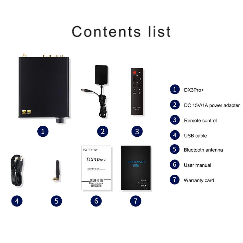 Topping DX3 Pro Bộ khuếch đại tai nghe DAC và Topping PA3S Bộ khuếch đại công suất PA3S