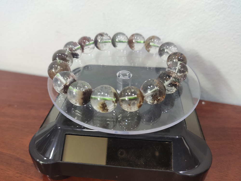 Vòng tay đá U Ninh 12 ly, vòng tay phong thủy chuỗi hạt đá