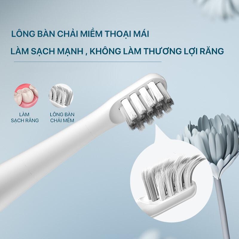 Bàn chải đánh răng điện Bomidi T501 3 chế độ massage kháng nước IPX7 - Hàng nhập khẩu